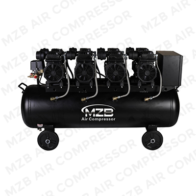 کمپرسور هوای بدون روغن 90 لیتری MZB-1200H-90